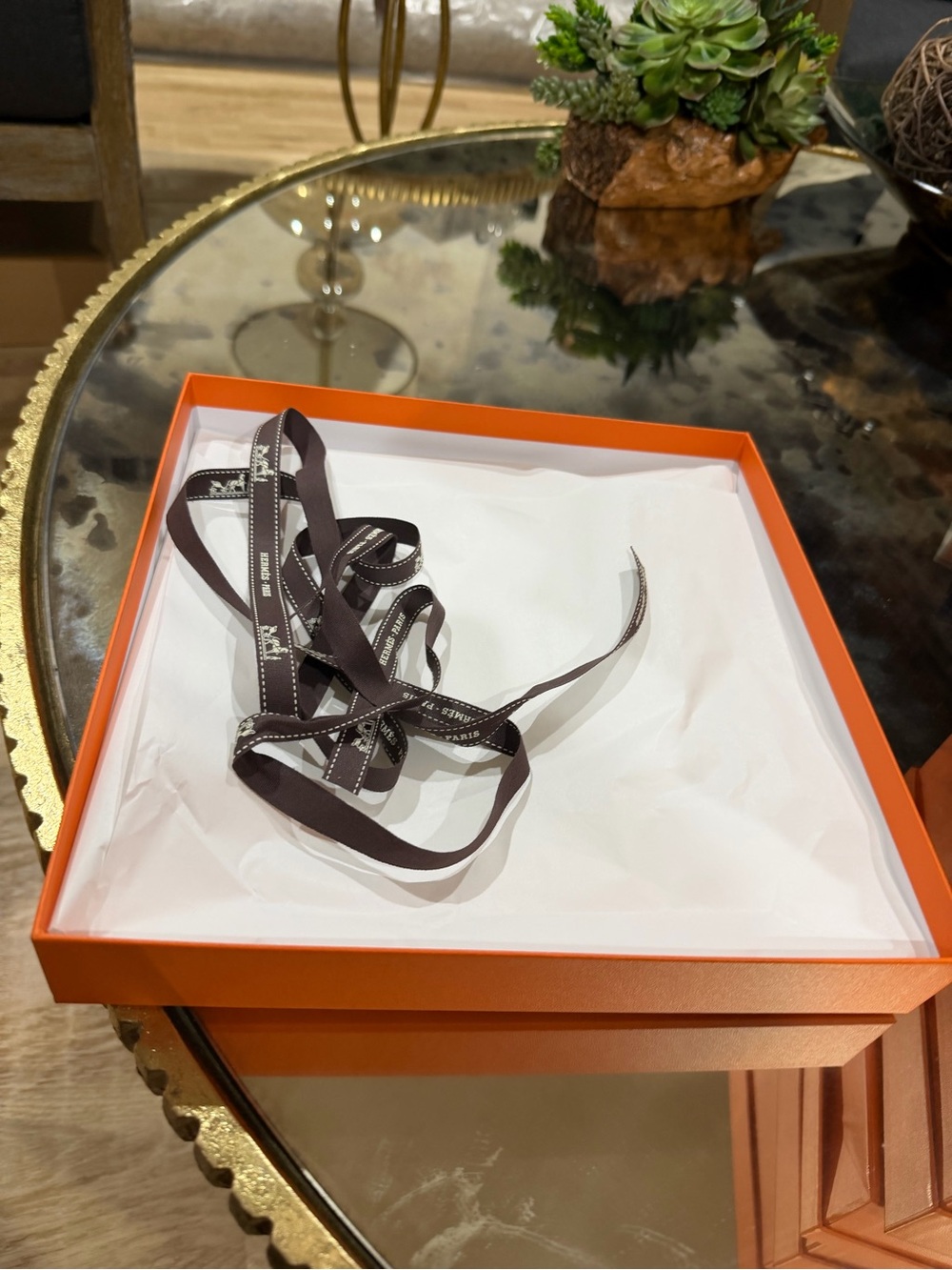 Hermès Orange 3 Gift Boxes - Picture 7 of 11